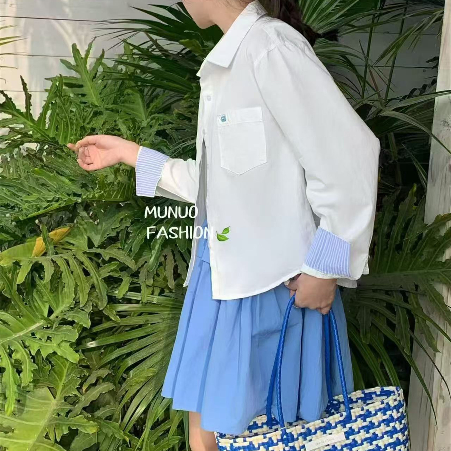 春季慵懒风宽松显瘦长袖衬衫女装