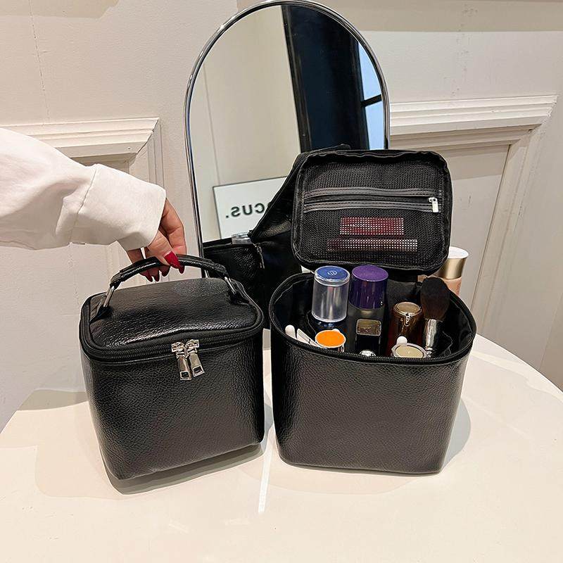 高级感防水便捷旅行洗漱包化妆包2024新款大容量手提化妆品收纳包