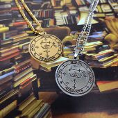 Michael 大天使守护吊坠 Supernatural 米迦勒加百列召唤法阵项链