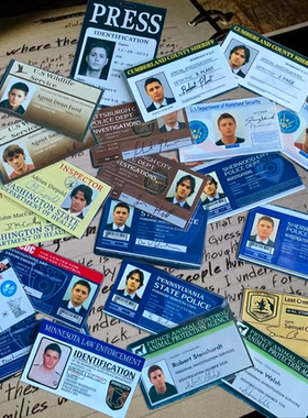 【超清电子版】邪恶力量剧内同款身份伪装ID卡全套SD物料 SPN周边