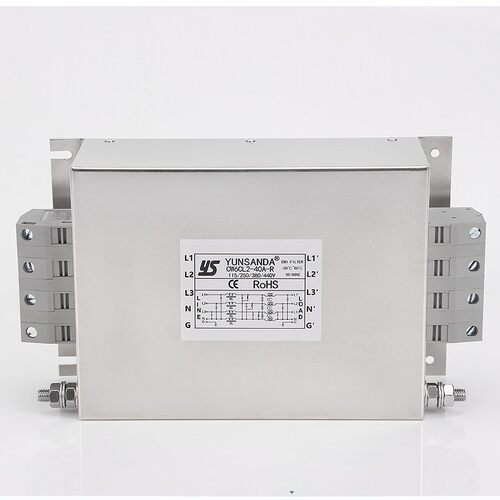 台湾YUNSANDA 变频器专用 三相四线 双极电源滤波器 CW6CL2-40A-R
