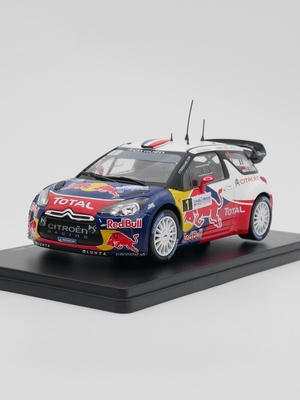 IXO 1:24 CITROEN DS3 WRC 2012 Loeb雪铁龙拉力赛车收藏玩具车模