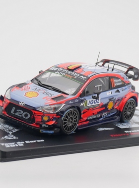 ixo 1:43 Hyundai i20 WRC 2019现代汽车拉力赛车合金车模型玩具