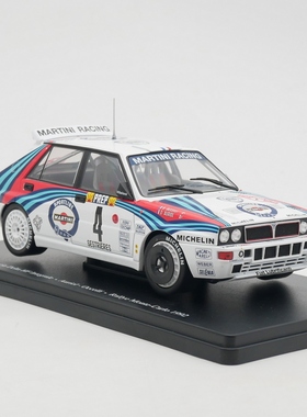 IXO 1:24 Lancia Delta HF Integrale WRC 1992蓝旗亚拉力赛车