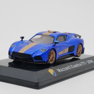771 Evantra 2016意大利超级轿跑合金汽车模型 Mazzanti ixo