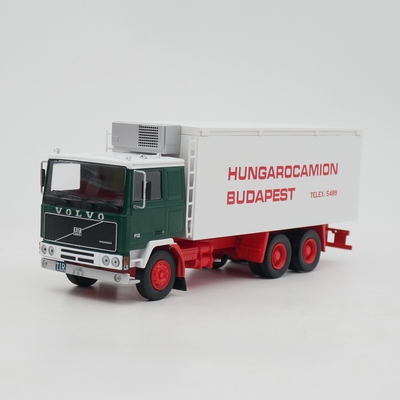 ixo 1:43 Volvo FH12沃尔沃货柜车冷藏车合金汽车模型收藏玩具车
