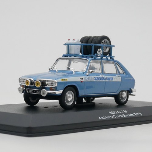 ixo 1:43 Renault 16 Assistance Course 1969雷诺赛车救援车模型