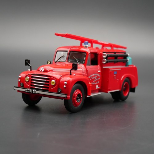 ixo 1:43 Citroen 46 CD法国雪铁龙消防车水车合金汽车模型玩具车