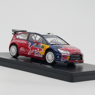 WRC Citroen 2008勒布雪铁龙拉力赛车合金车模 Loeb ixo