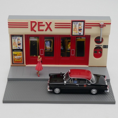 Ixo 1:43 Simca Vedette Versailles西姆卡的士场景车电影院沙盘