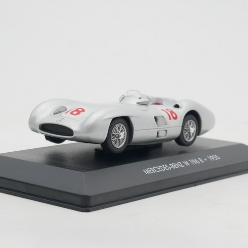 ixo 1:43 MERCEDES-BENZ W 196 R 1955奔驰F1赛车合金汽车模型