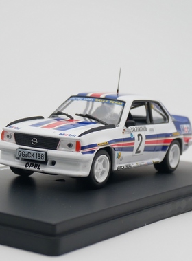 ixo 1:43 Open Ascona 400 WRC 1982欧宝拉力赛车合金车模玩具车
