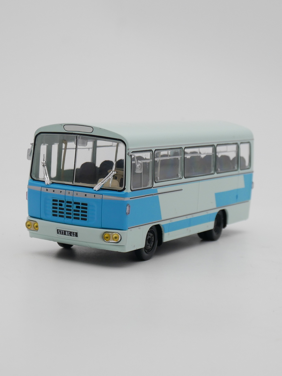 ixo 1:43 Berliet PAK法国巴士贝埃利大客车合金汽车模型收藏玩具