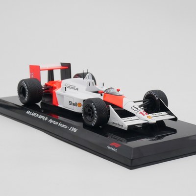 ixo 1:24 McLAREN MP4/4 Ayrton Senna 1988迈凯伦f1赛车合金车模