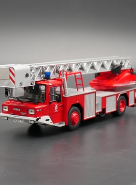 Ixo 1:43 Iveco Magirus DLK依维柯马基路斯消防车云梯汽车模型