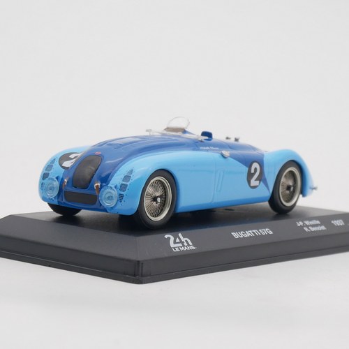IXO 1:43 BUGATTI 57G 1937 24h LE MANS布佳迪芒勒赛车汽车模型