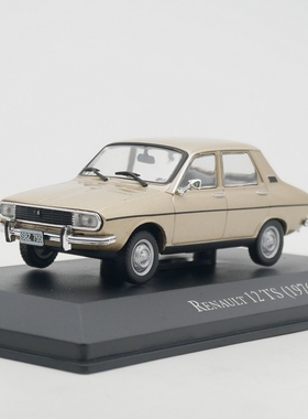 ixo 1:43 Renault 12 TS 1976雷诺合金汽车模型收藏玩具车