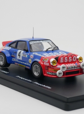 ixo 1:43 Porsche 911 SC WRC 1982保时捷拉力赛车合金玩具车模型