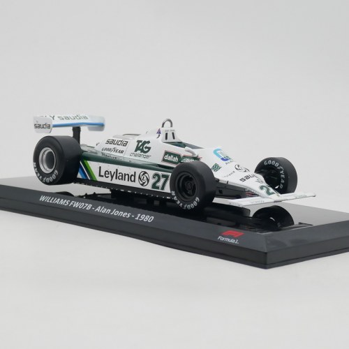 ixo 1:24 WILLIAMS FW07B Alan Jones 1980威廉姆斯车队F1赛车