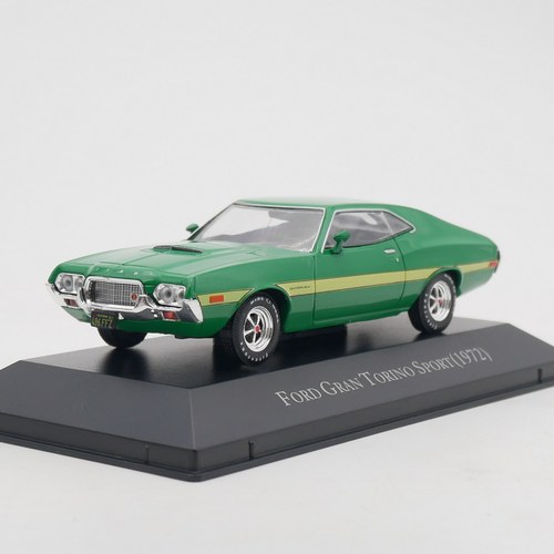 ixo 1:43 FORD GRAN TORINO SPORT 1972福特都灵美国肌肉车模型