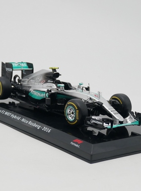 ixo 1:24 Mercedes W07 Hybrid Nico Rosberg 2016奔驰F1赛车模型