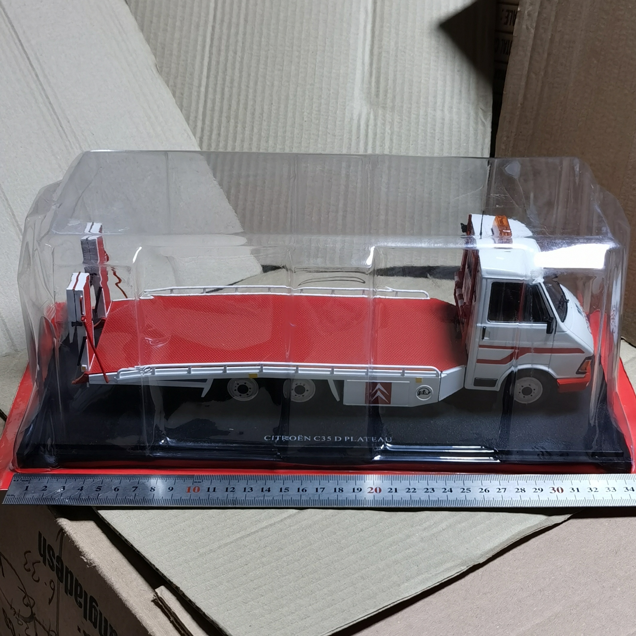 IXO 1:24 Citroen C35 D Plateau雪铁龙拖车救援车合金汽车模型