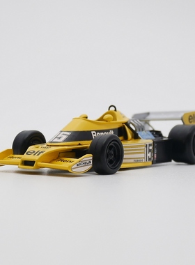 ixo 1:43 F1雷诺赛车Renault RS01 1977Jean-Pierre Jabouille
