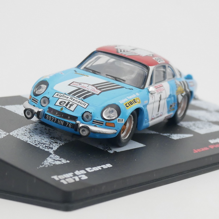 ixo1:43 Alpine-Renault A110 1800 WRC 1973雷诺阿尔派拉力赛车