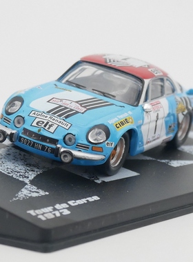 ixo1:43 Alpine-Renault A110 1800 WRC 1973雷诺阿尔派拉力赛车