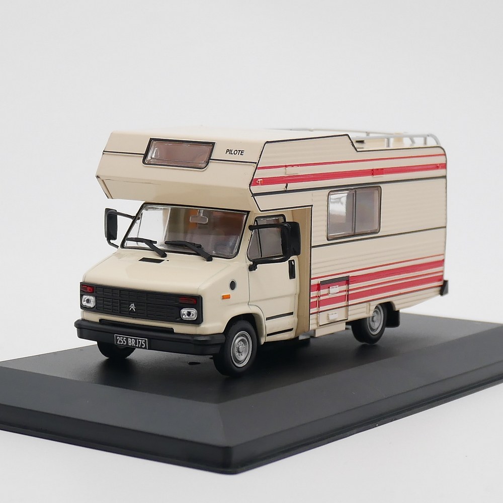 ixo 1:43 pilote r 470 citroen c 25 1984雪铁龙湃力特房车模型