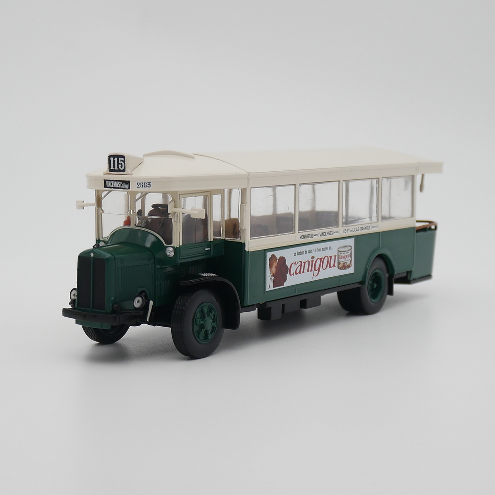 ixo 1:43 Renault TN6C2 1942雷诺巴士法国大客车汽车模型玩具车