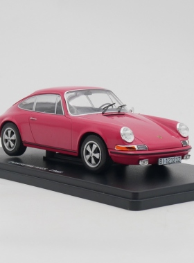 ixo 1:24 Porsche 911S 1968保时捷l轿跑合金汽车模型收藏玩具车