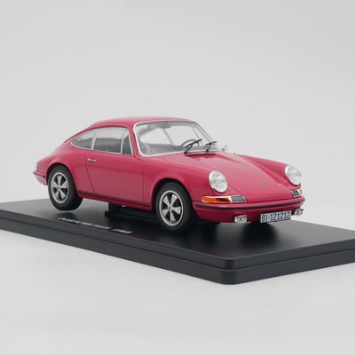 ixo 1:24 Porsche 911S 1968保时捷l轿跑合金汽车模型收藏玩具车