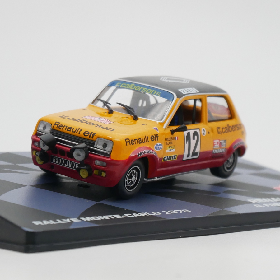 ixo 1:43 Renault 5 Alpine WRC 1978雷度奥派拉力赛车汽车模型