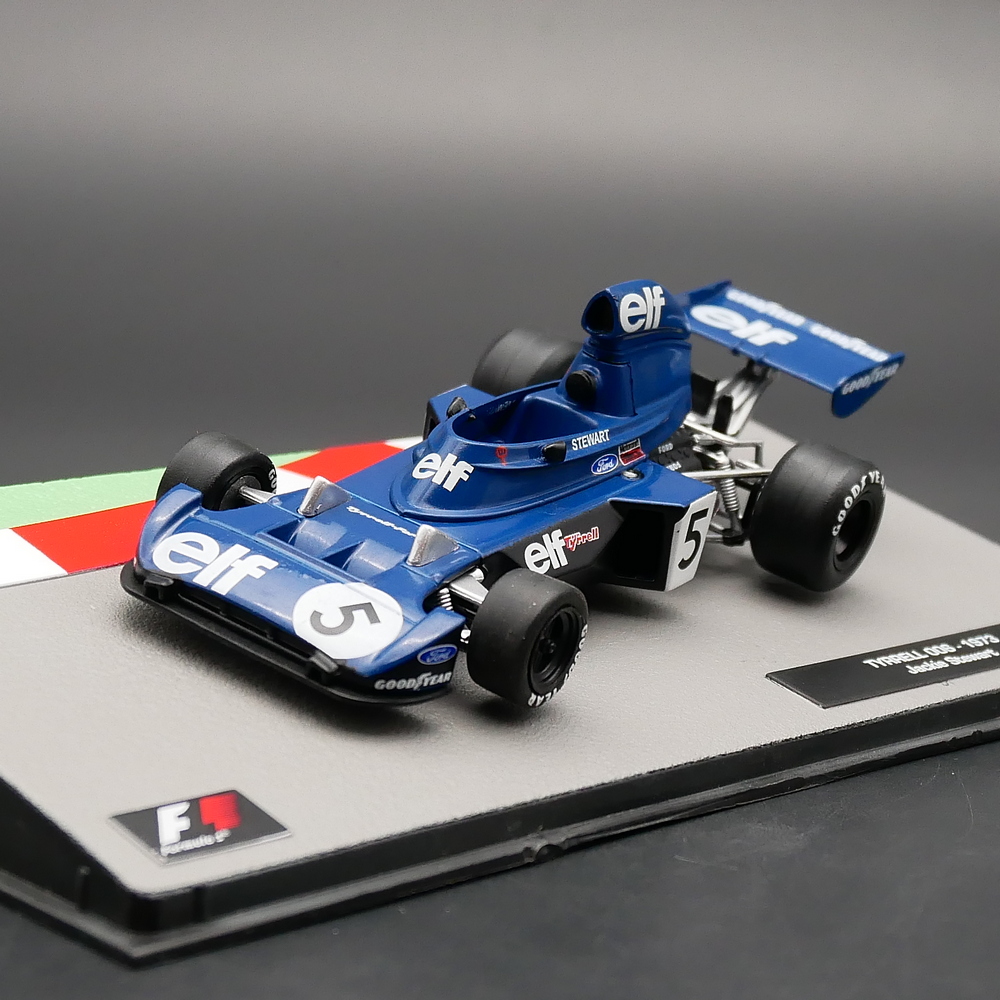 ixo 1:43 F1赛车合金汽车模型Tyrrell 006 1973 Jackie Stewart
