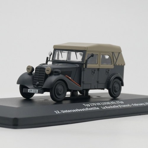 Ixo 1:43 Mercedes-Benz 170 VK kfz.1奔驰二战德国军车合金车模