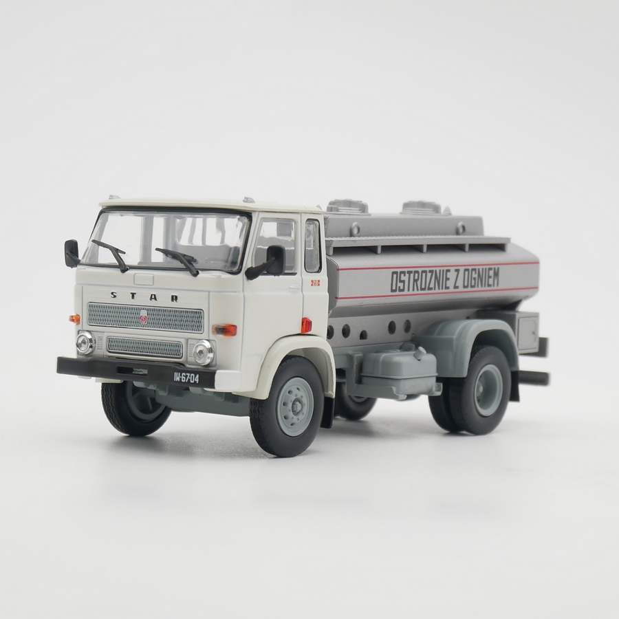 ixo 1:43 STAR 28 SHL A3-573波兰星牌油罐车合金汽车模型玩具车