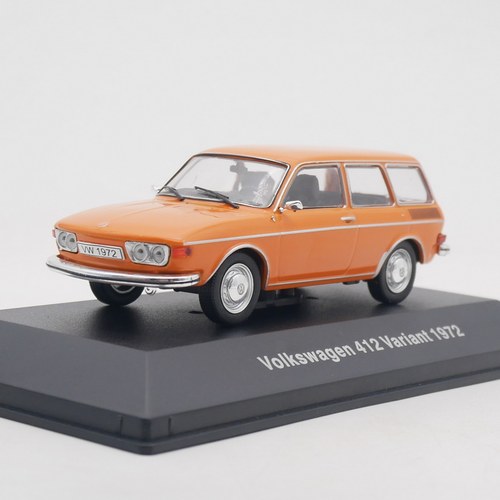 ixo 1:43 Volkswagen 412 Variant 1972大众旅游车汽车模型玩具车