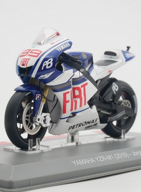 ixo 1:18 Moto GP 2010 YAMAHA YZR-M1 Jorge Lorenzo雅玛哈摩托