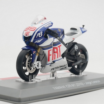ixo 1:18 Moto GP 2010 YAMAHA YZR-M1 Jorge Lorenzo雅玛哈摩托