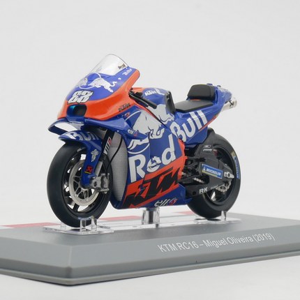 ixo 1:18 Moto GP 2019 KTM RC16 Miguel Oliveira摩托车模型68#