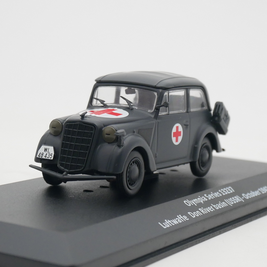 Ixo 1:43 Opel Olympia Series 13237欧宝二战德国军车合金车模型