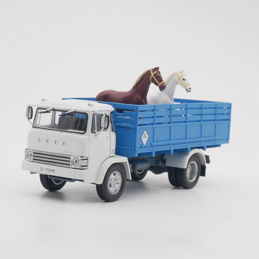 ixo 1:43 Ebro D-700 埃布罗运马卡车合金汽车模型收藏玩具车