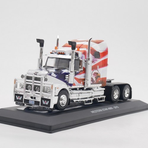 ixo 1:43 WESTERN STAR 4900 2015西部之星大鼻子拖头汽车模型