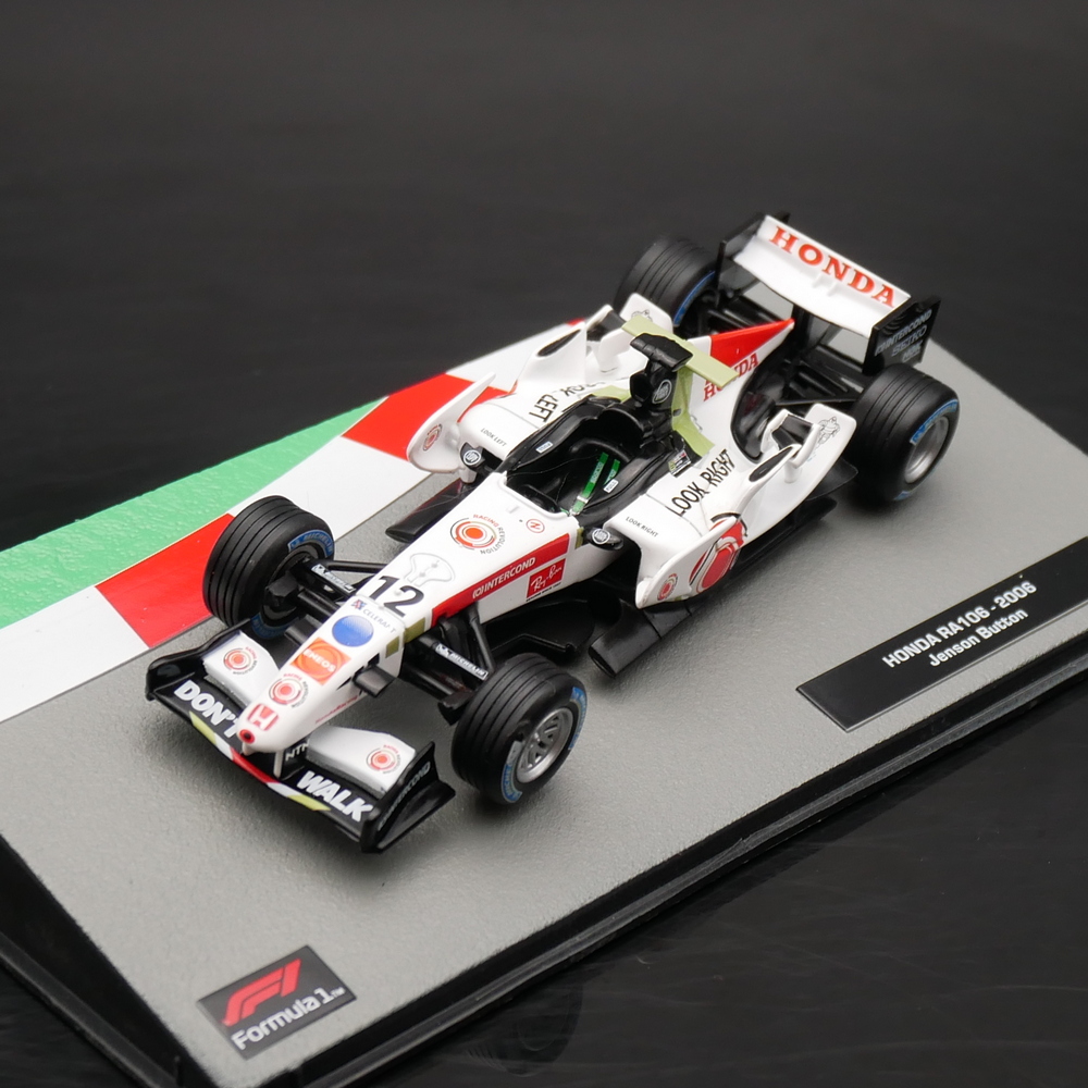 ixo 1/43 F1赛车 Honda RA106 2006 Jenson Button本田合金车模