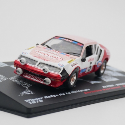 ixo 1:43 Alpine Renault A310 WRC 1976奥派雷诺拉力赛车模型