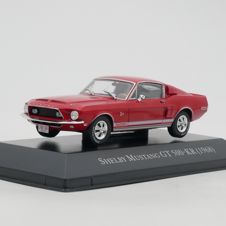 ixo 1:43 Ford Mustang GT 500 KR 1968福特野马合金汽车模型玩具