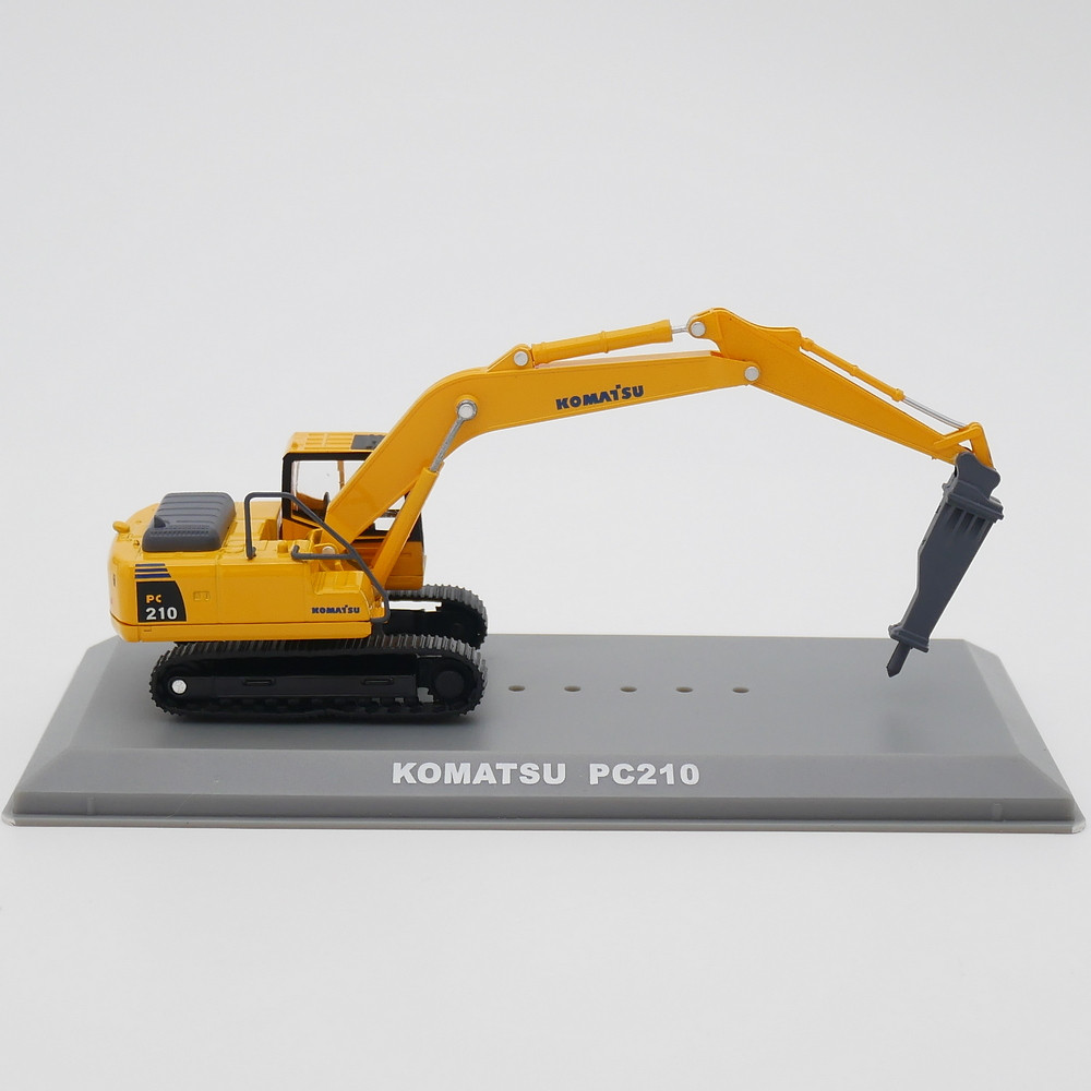 ixo 1:72 komatsu pc210小松履带式挖掘机碎地机合金工程机械模型