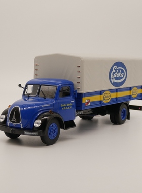 ixo DeAGOSTINI 1:43 MAGIRUS DEUTZ 德国老式卡车运输车合金模型
