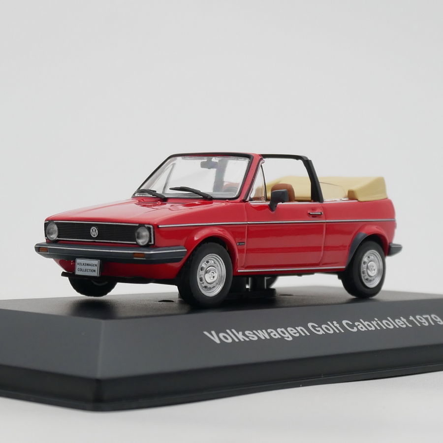 ixo 1:43 Volkswagen Golf Cabriolet 1979大众敞篷高尔夫车模